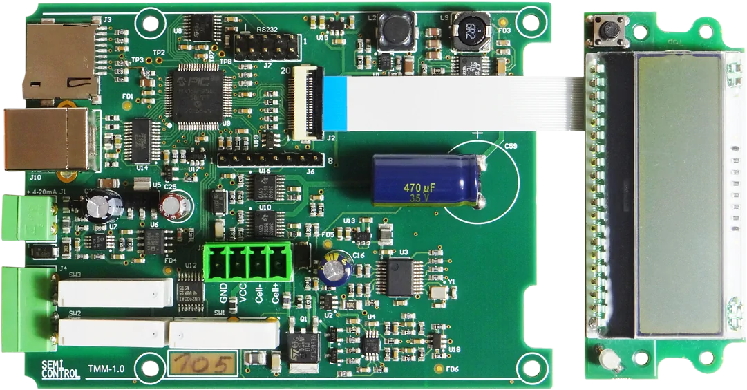 PCB Version of the TMM-1 TMM-1 printed circuit board